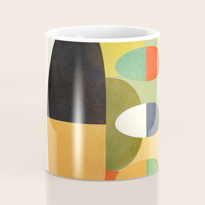 Modern Abstract Geometric Art 26 Coffee Mug Gallery Image 4
