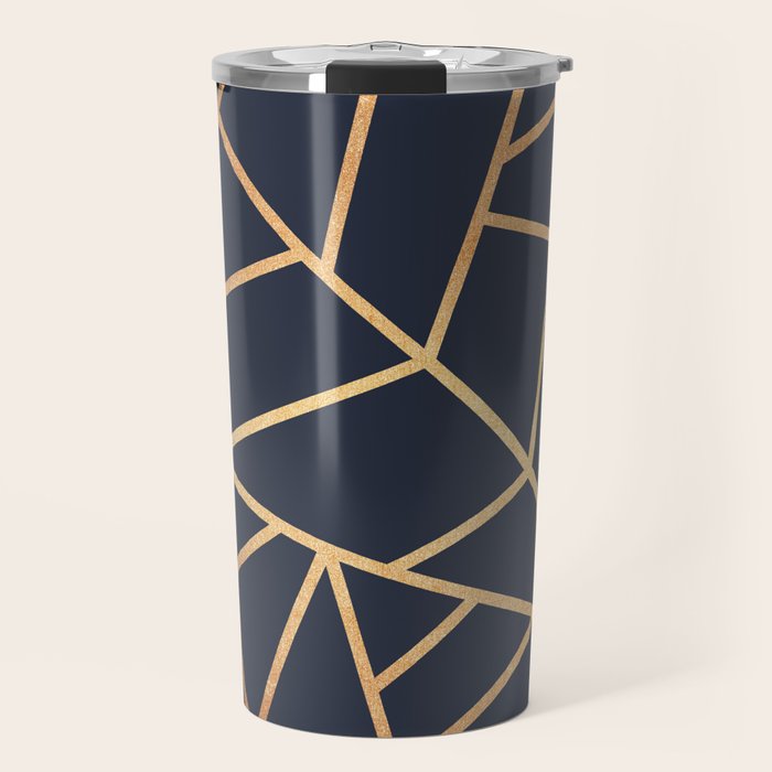 Copper and Midnight Navy Travel Mug Gallery Image 1