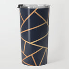 Copper and Midnight Navy Travel Mug Gallery Image 3