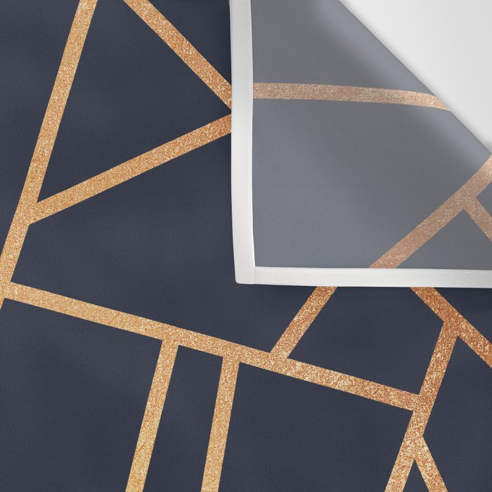 Copper and Midnight Navy Wall Tapestry Gallery Image 3