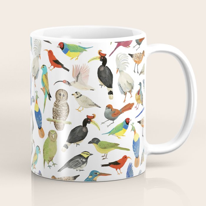 Endangered Birds Around the World Coffee Mug Gallery Image 1