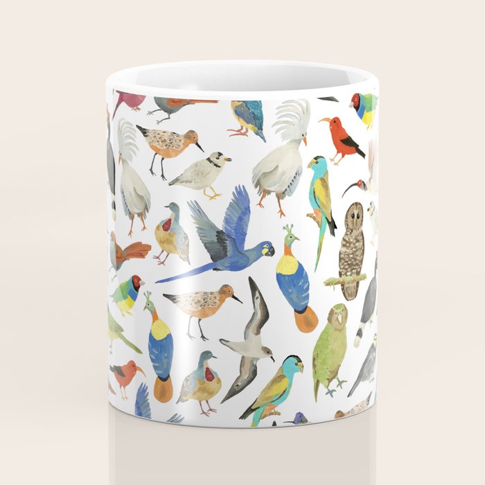 Endangered Birds Around the World Coffee Mug Gallery Image 4
