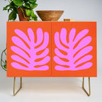 Flamingo & Orioles: Matisse Paper Cutouts 10 Credenza Gallery Image 1
