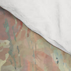 Marble Luxe, Abstract Nature Bohemian Texture, Blush Gold Scandanavian Pastel Neutral Comforter Gallery Image 4