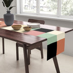 Bold Retro Checks Pattern - Large XXXIV Table Runner Gallery Image 2