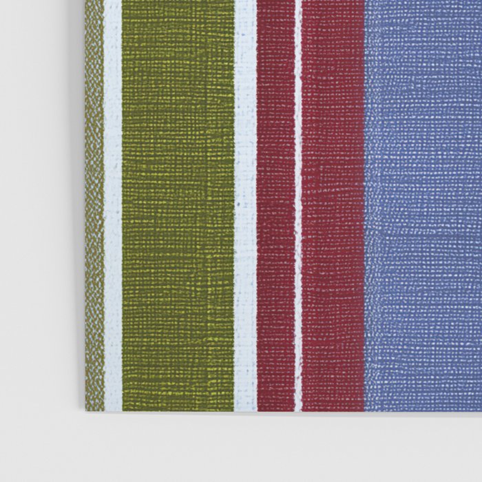 Warm Heritage Stripe Design Poster Gallery Image 3