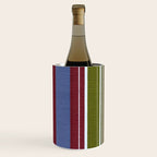 Warm Heritage Stripe Design Wine Chiller Gallery Image 1