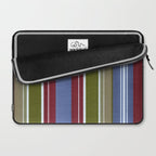 Warm Heritage Stripe Design Laptop Sleeve Gallery Image 2