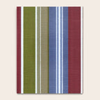 Warm Heritage Stripe Design Notebook Gallery Image 4