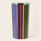 Warm Heritage Stripe Design Travel Mug Gallery Image 1
