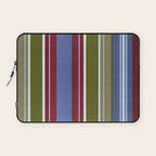 Warm Heritage Stripe Design Laptop Sleeve Gallery Image 1