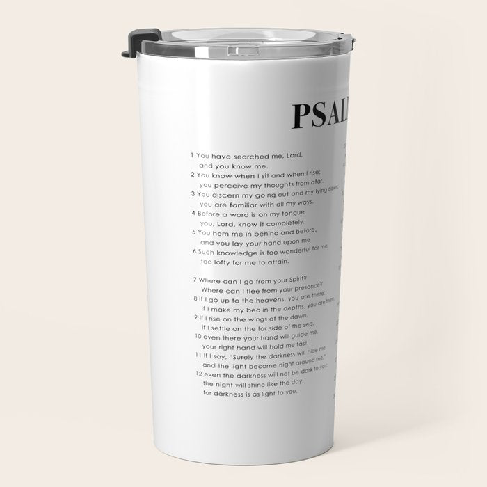 Psalm 139 Travel Mug Gallery Image 3