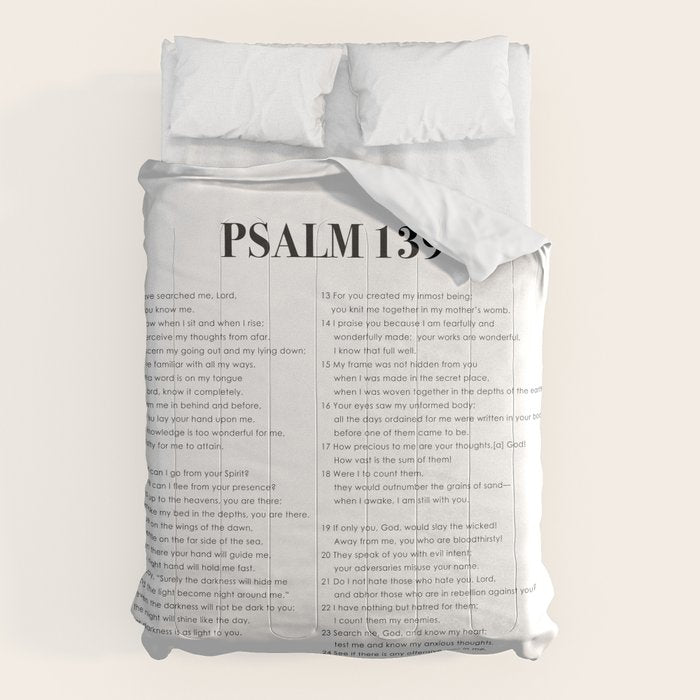 Psalm 139 Comforter Gallery Image 1