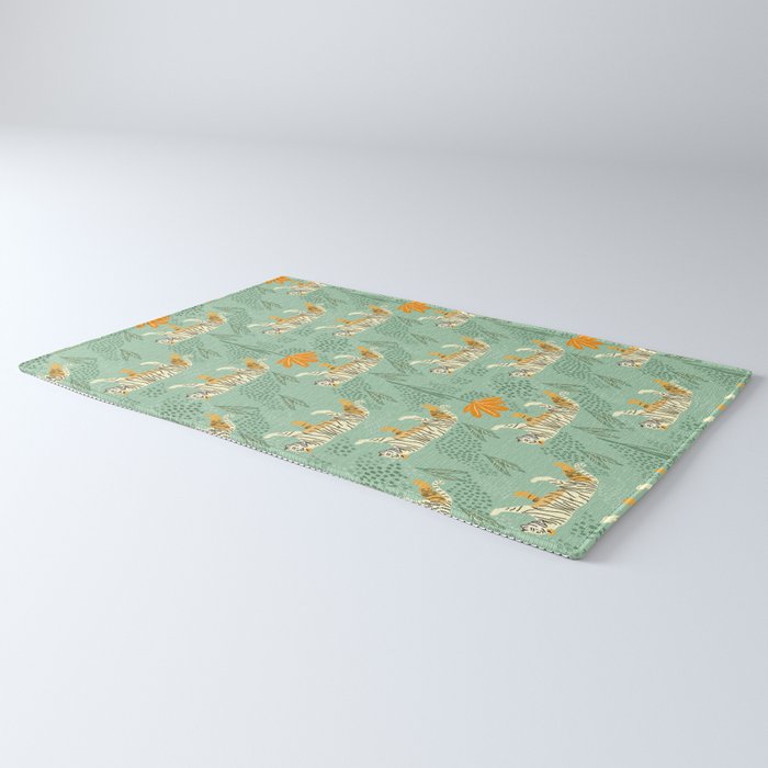 The tiger pattern Rug Gallery Image 3