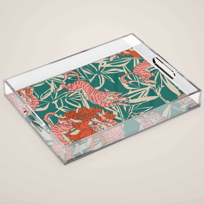 BENGAL KUMA TIGER Acrylic Tray Gallery Image 1