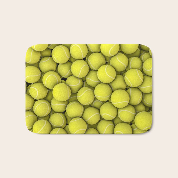 Tennis balls Bath Mat Gallery Image 1