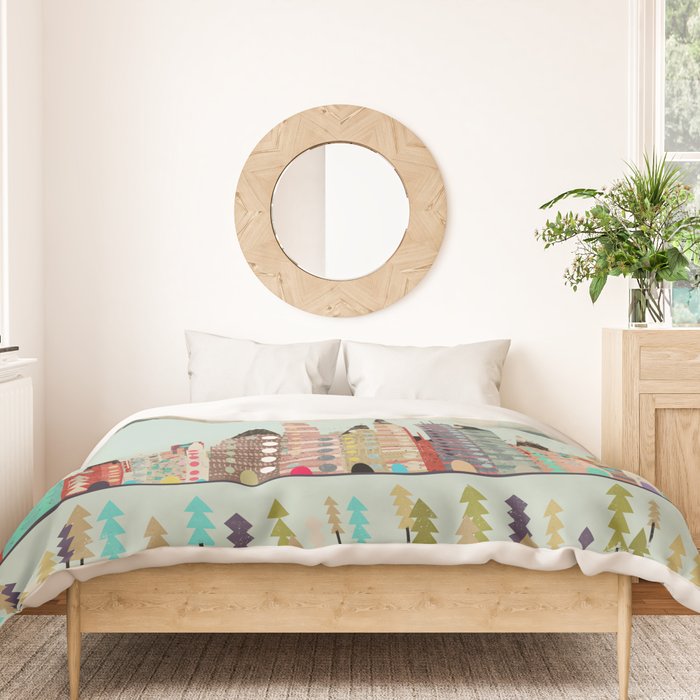 visit minneapolis minnesota Duvet Cover Gallery Image 3