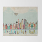 visit minneapolis minnesota Throw Blanket Gallery Image 2