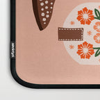 Cowgirl Boots - Orange and Green Laptop Sleeve Gallery Image 3