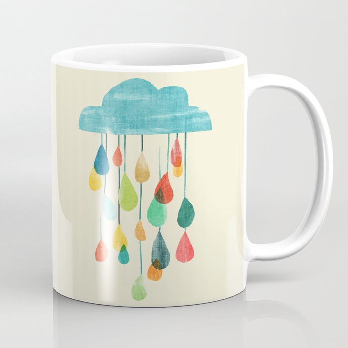 cloudy with a chance of rainbow Coffee Mug Gallery Image 1