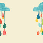 cloudy with a chance of rainbow Coffee Mug Gallery Image 2