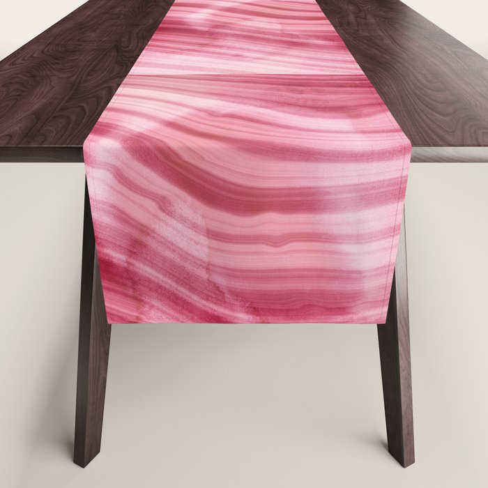 Summer Pink  Mermaid  Marble Table Runner Gallery Image 1