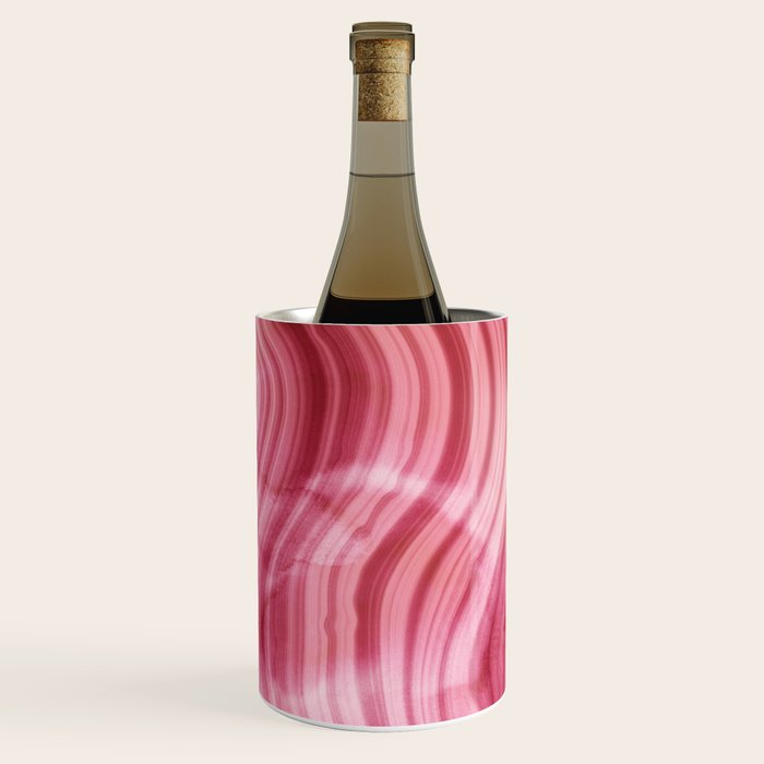 Summer Pink  Mermaid  Marble Wine Chiller Gallery Image 1