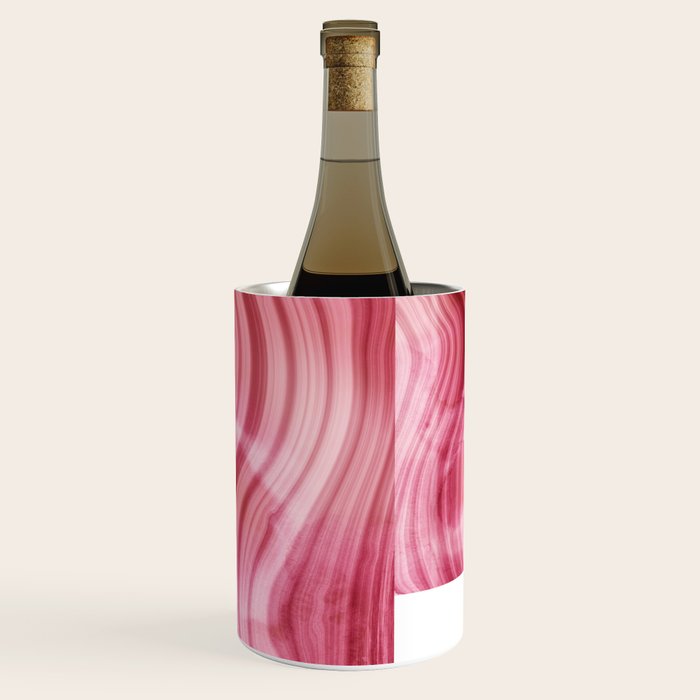 Summer Pink  Mermaid  Marble Wine Chiller Gallery Image 3