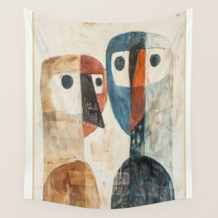 Bird Duality II Wall Tapestry Gallery Image 4