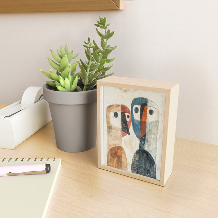 Bird Duality II Mini Art Print Gallery Image 2