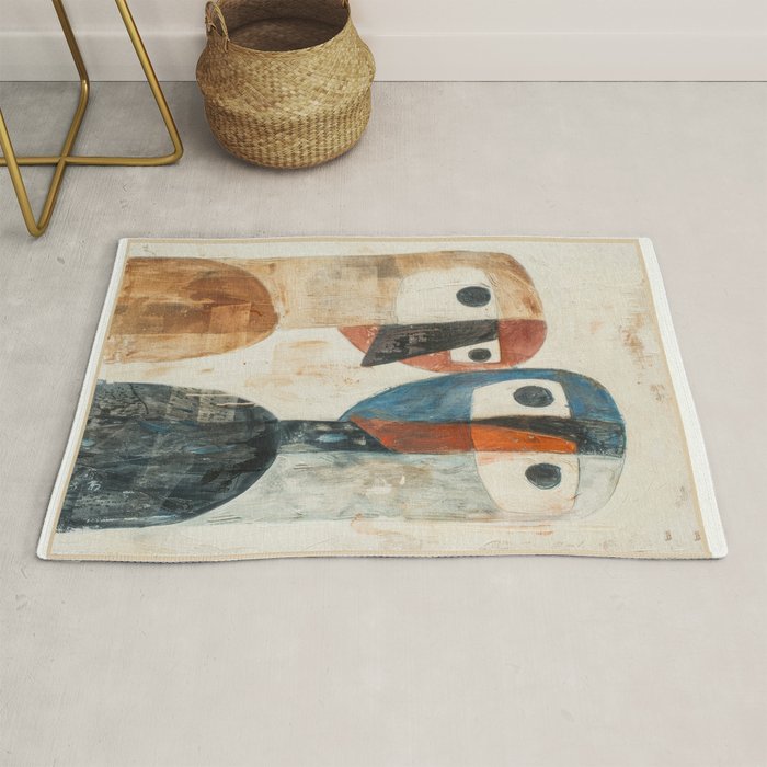 Bird Duality II Rug Gallery Image 1