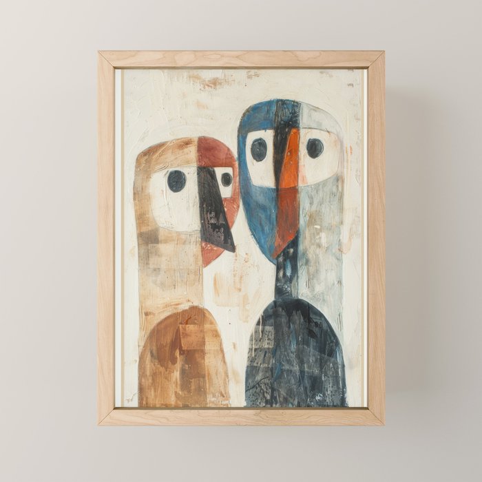 Bird Duality II Mini Art Print Gallery Image 1