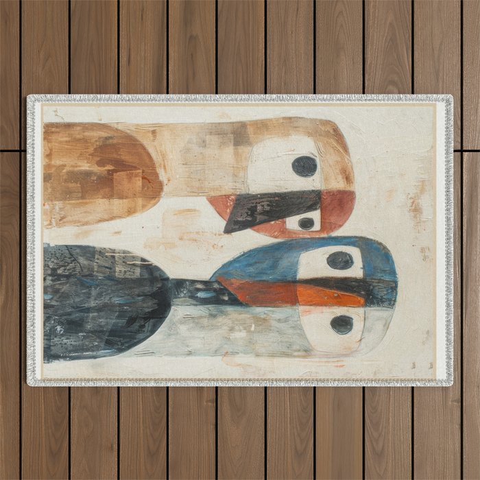 Bird Duality II Outdoor Rug Gallery Image 1