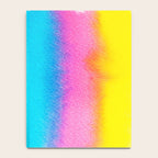 Rainbow, Watercolor Painting Abstract Colorful Fun, Urban Eclectic Contemporary Party Bohemian Notebook Gallery Image 4