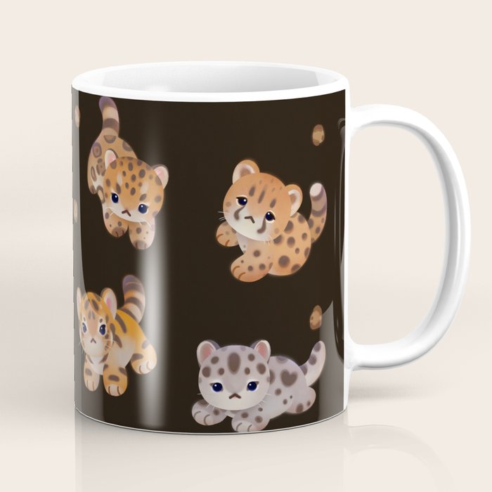 The year of big cat cubs - dark Coffee Mug Gallery Image 1