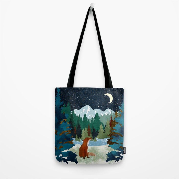 Winter Fox Vista Tote Bag Gallery Image 2