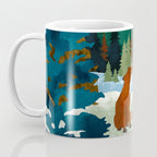 Winter Fox Vista Coffee Mug Gallery Image 3