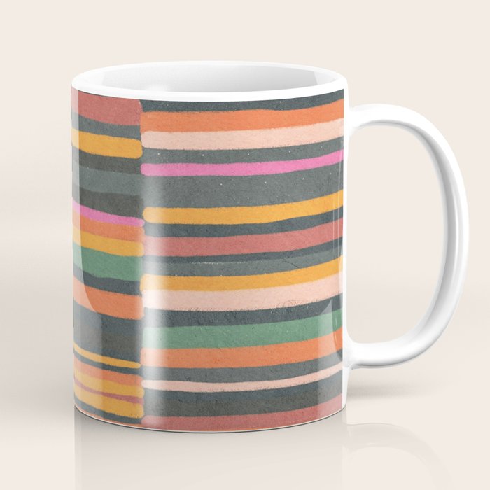 Striped pattern 02 Coffee Mug Gallery Image 1