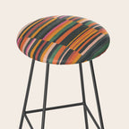 Striped pattern 02 Stool Gallery Image 2