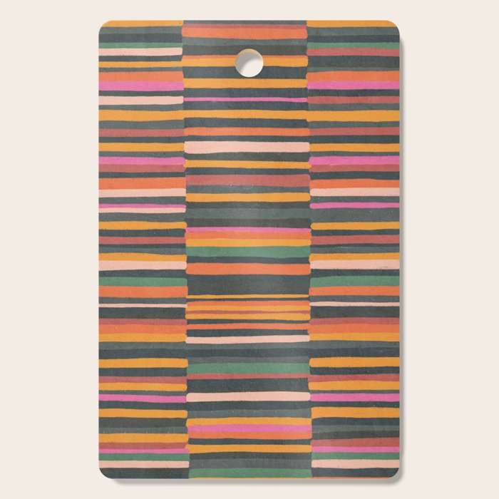 Striped pattern 02 Cutting Board Gallery Image 1