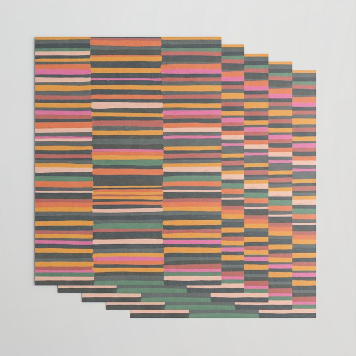Striped pattern 02 Wrapping Paper Gallery Image 3