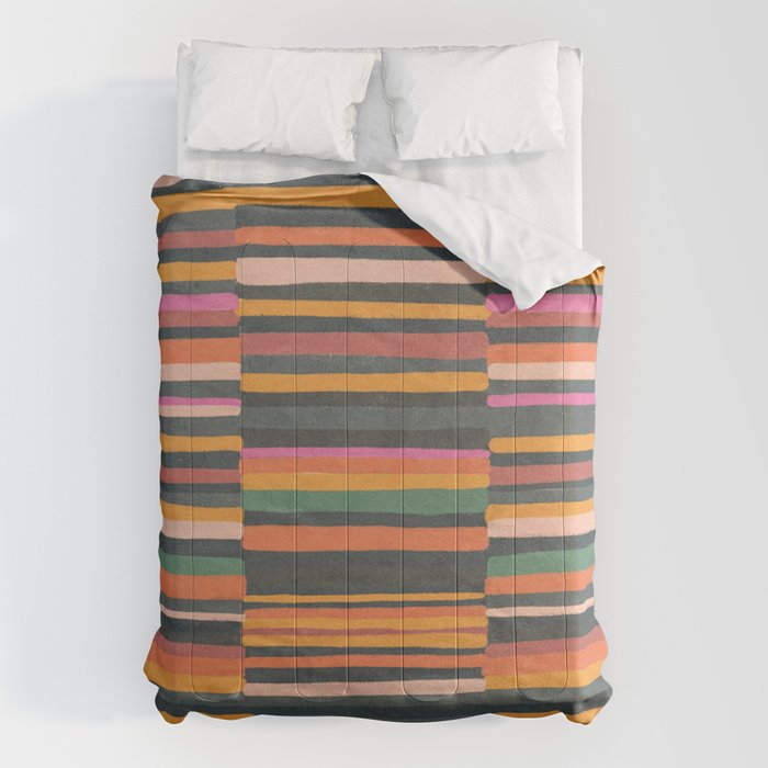Striped pattern 02 Comforter Gallery Image 6