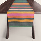 Striped pattern 02 Table Runner Gallery Image 1