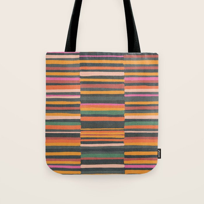 Striped pattern 02 Tote Bag Gallery Image 1