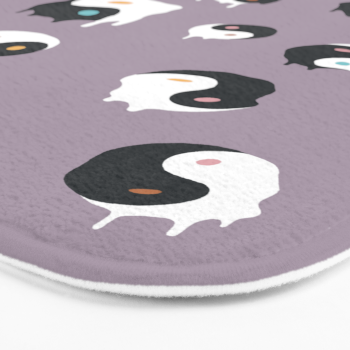 Yinyang pattern 1p  Bath Mat Gallery Image 3