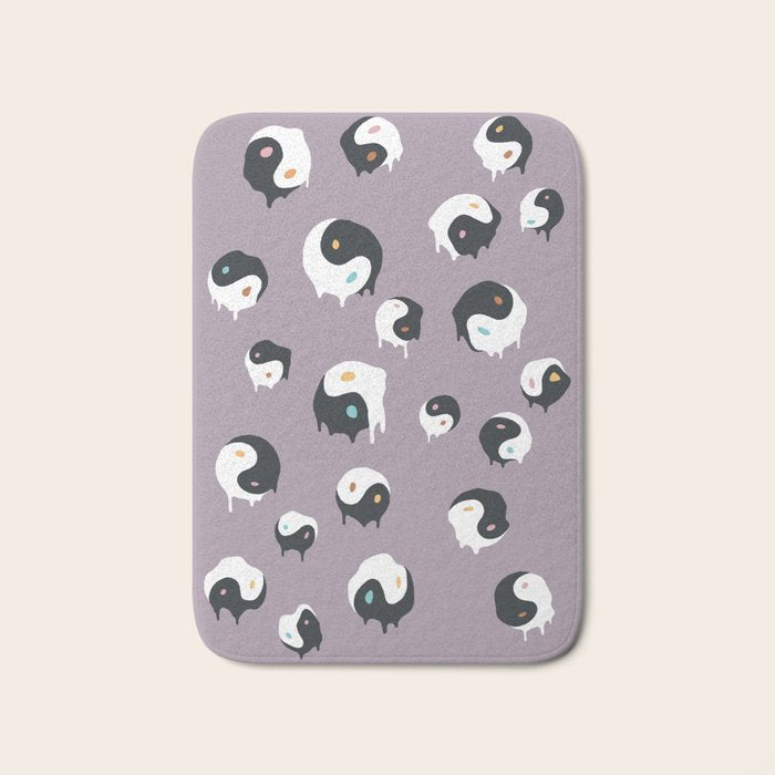 Yinyang pattern 1p  Bath Mat Gallery Image 1