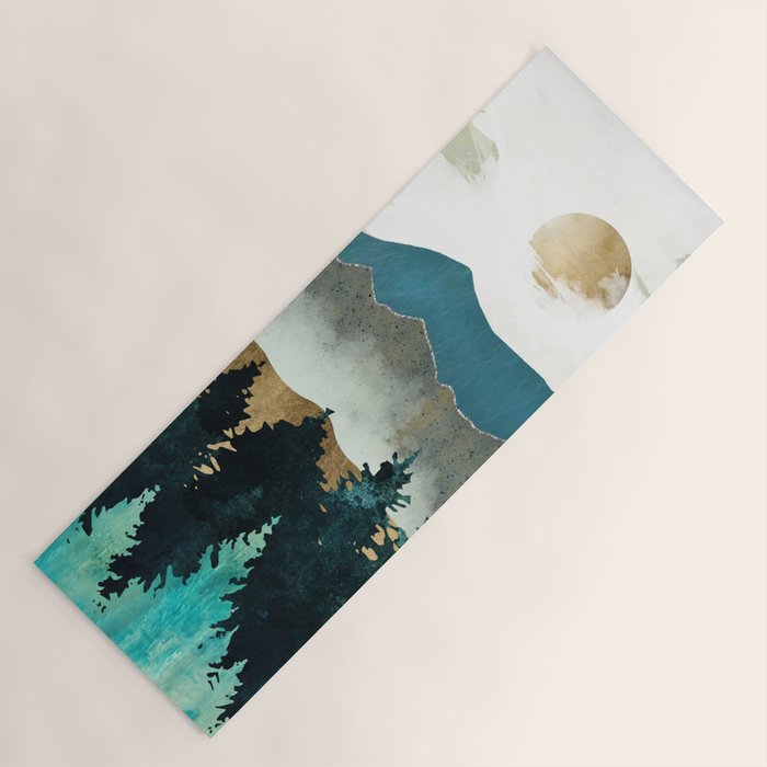 Forest Mist - Custom Horizontal Yoga Mat Gallery Image 1