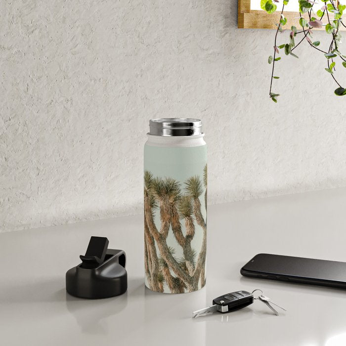 Joshua Tree With Crow - Modern Fine Art Photograph Water Bottle Gallery Image 4