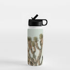Joshua Tree With Crow - Modern Fine Art Photograph Water Bottle Gallery Image 1