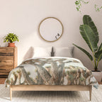 Joshua Tree With Crow - Modern Fine Art Photograph Comforter Gallery Image 3